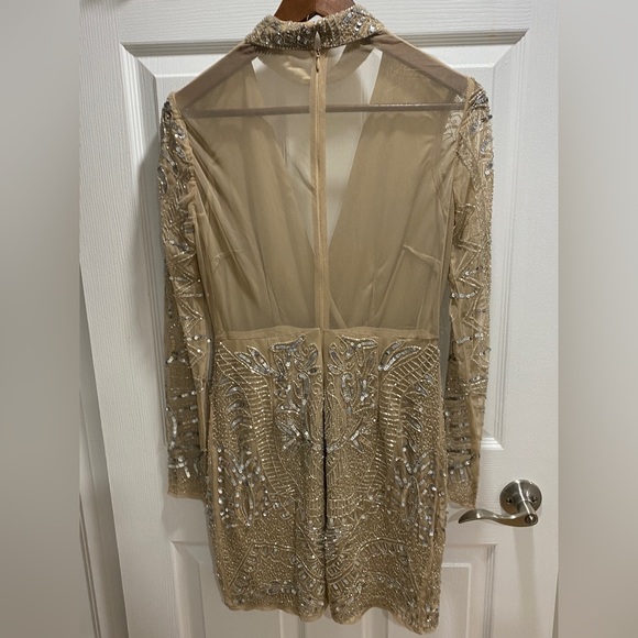 Peace + Love rhinestone dress - Picture 2 of 5